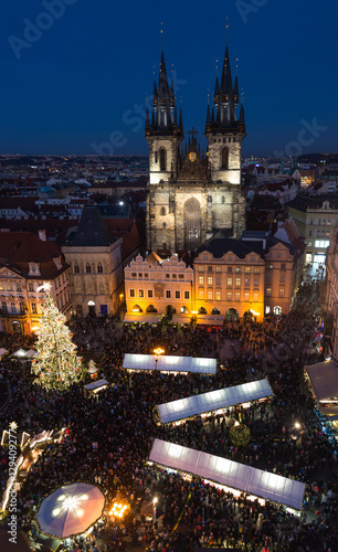 Mercadillo navideño - Praga 