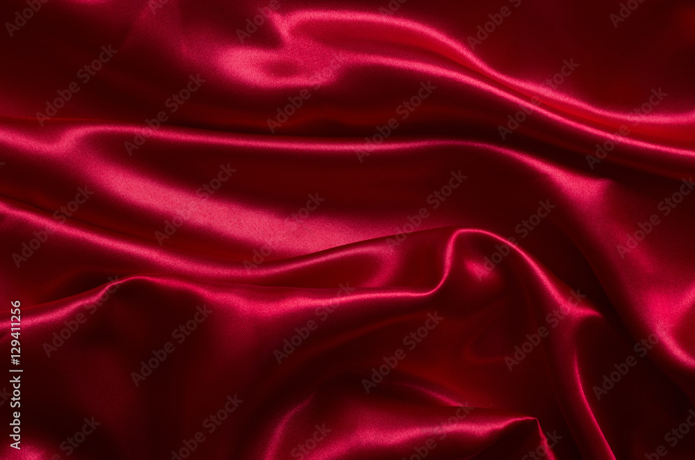 Obraz premium red silk