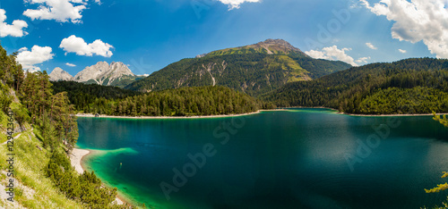 Panorama - Fernpaß - Blindsee - Austria photo