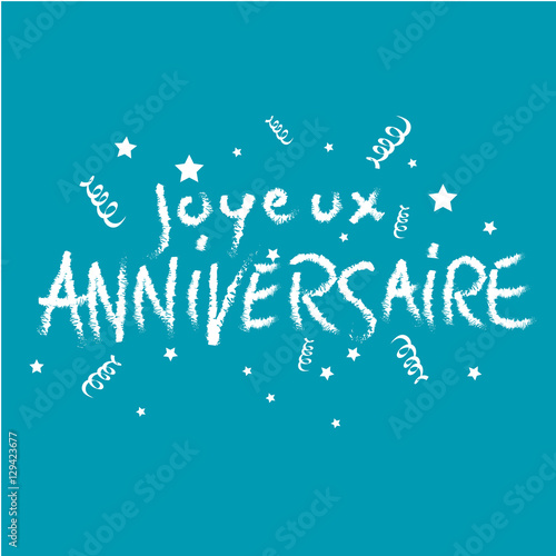 joyeux anniversaire
