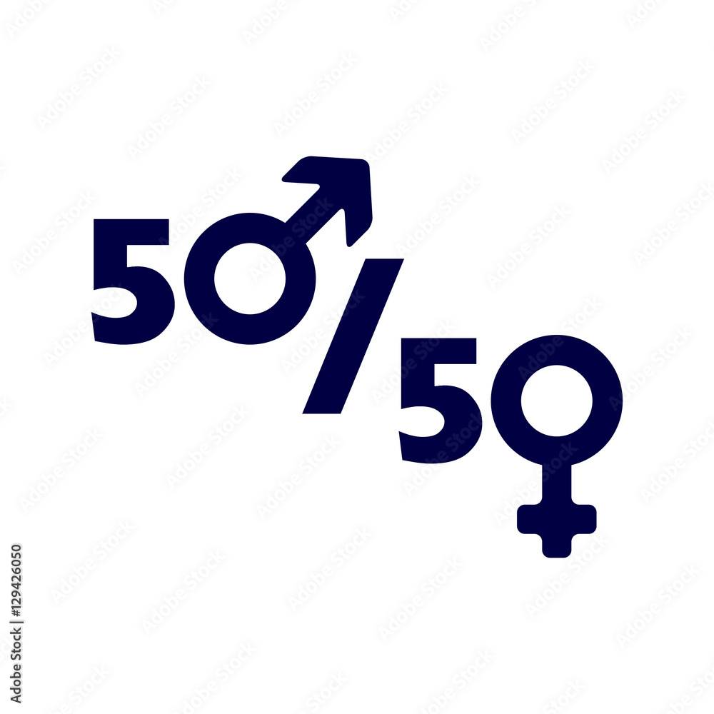 Man and woman symbol Man and woman symbol