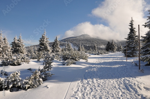 Winter im tschechischen Riesengebirge/Krkonoše