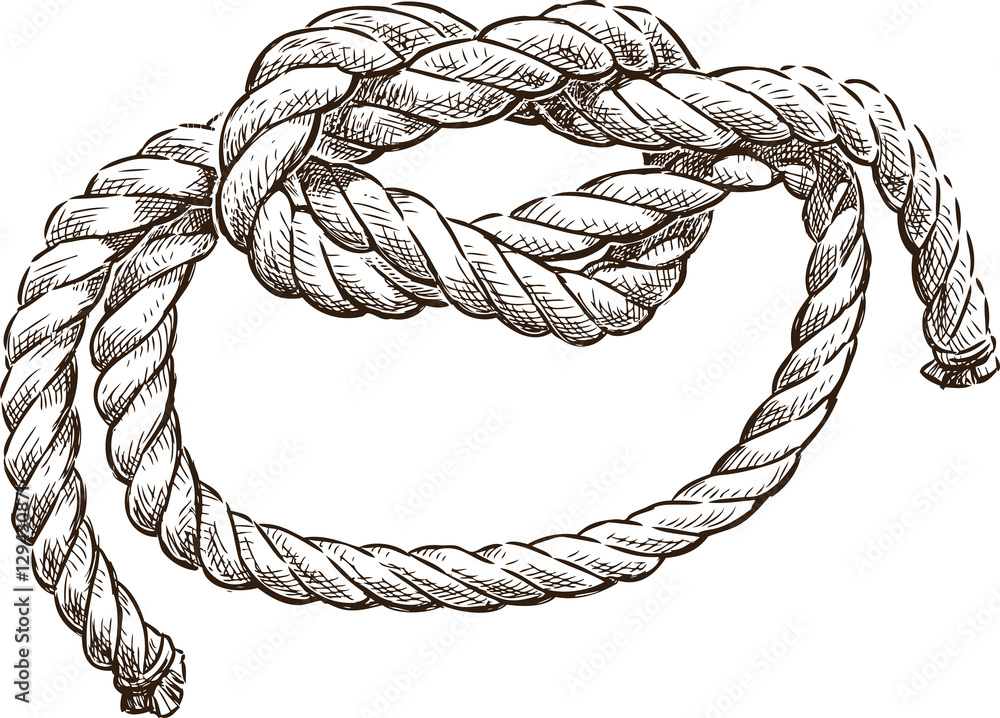 Naklejka premium marine knot