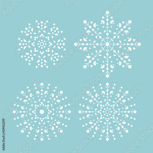 Christmas snowflakes