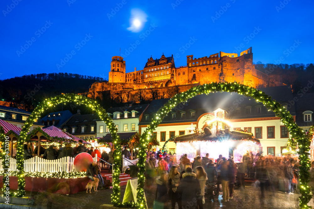Heidelberg, Weihnachtsmarkt 