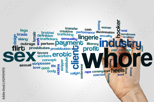 Whore word cloud