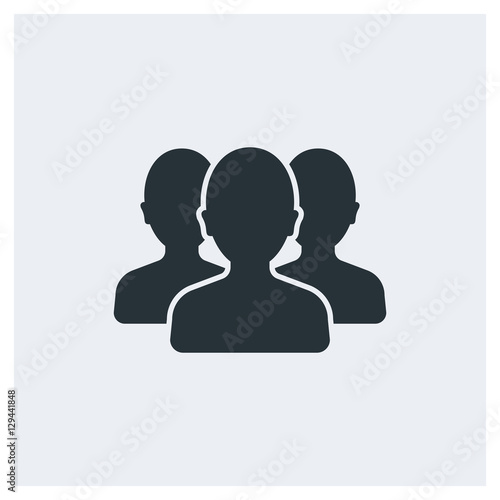 Users icon, people icon