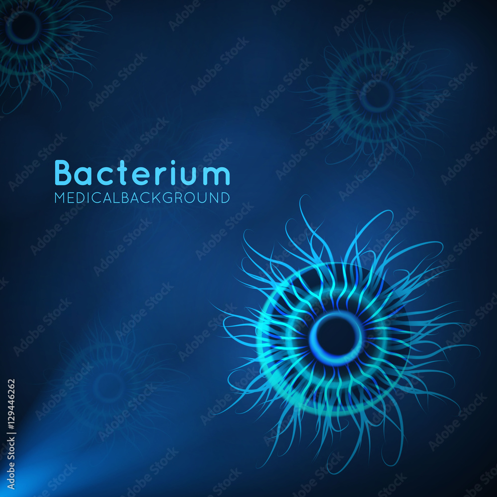 Vector illustration of a bacterial, cells and microbe. Vector illustration of a bacterial, cells and microbe.