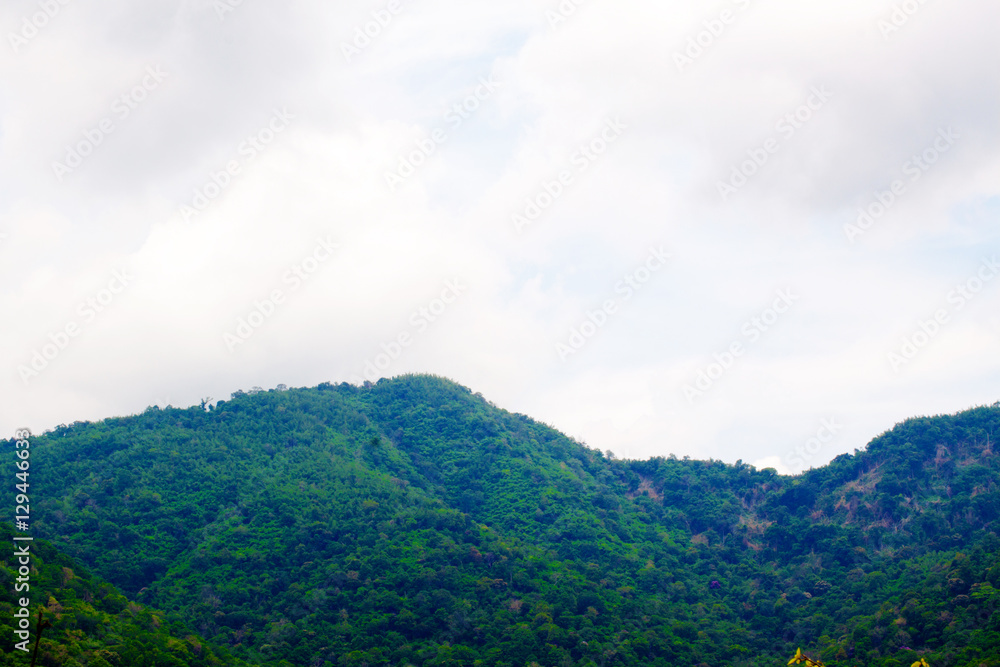 natural landscape mountain view of Thailand