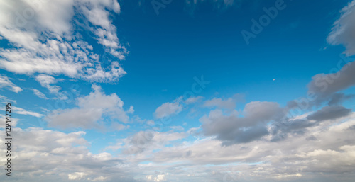 blue sky with cloud © jamesteohart