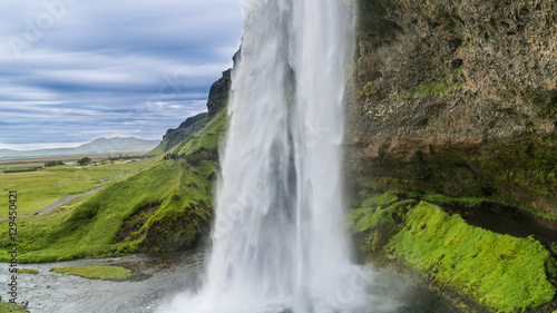 Seljalandsfoss waterfall  Iceland