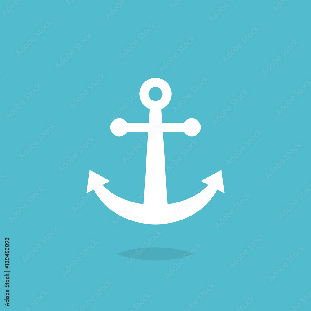 Anchor icon vector Anchor icon vector