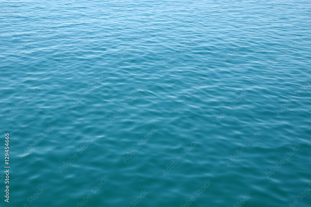 Blue sea surface with waves Blue sea surface with waves