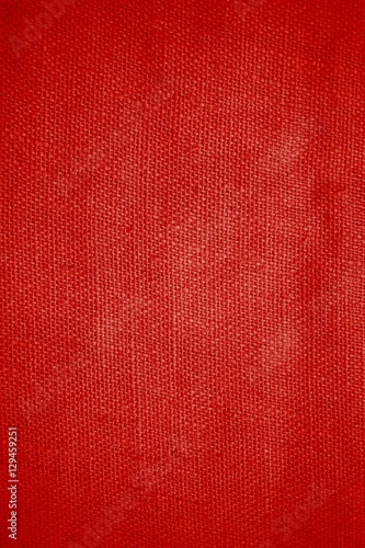 Leinenstoff Hintergrund rot