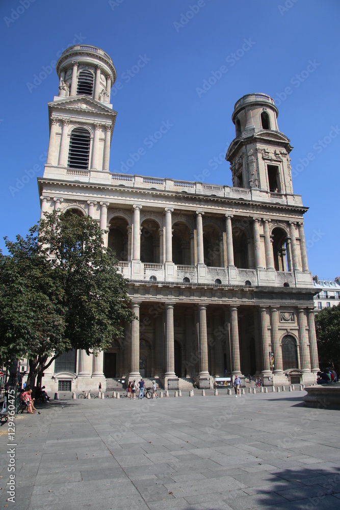 Paris - Place St SULPICE  Août 2016 