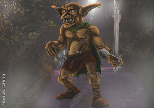 Obraz na płótnie Goblin