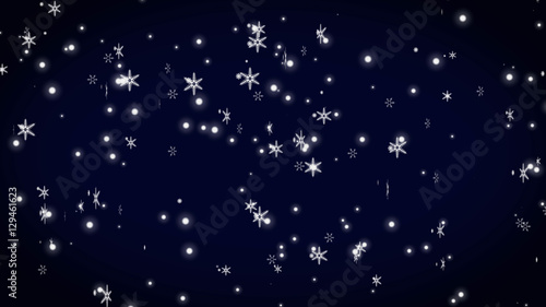 snowflake abstract background