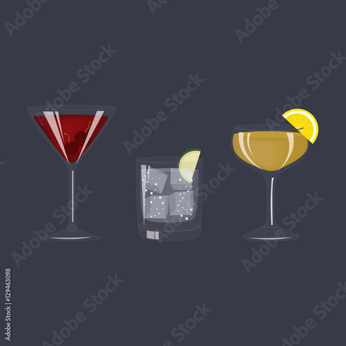 Assorted Cocktails 1