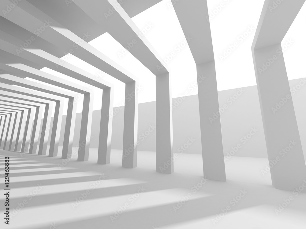 White Architecture Construction Modern Interior Background White Architecture Construction Modern Interior Background