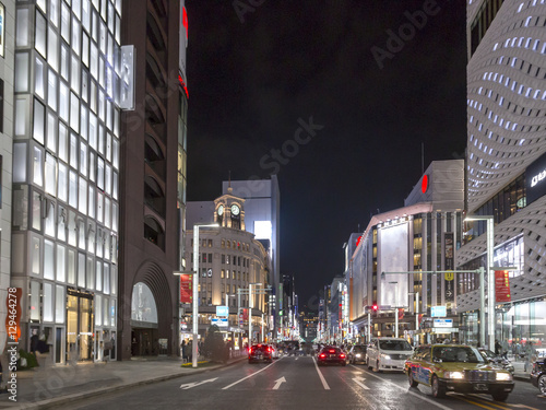 Photos 銀座中央通りの夜景