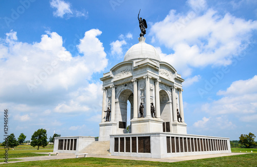 Canvas Print Gettysburg National Military Park