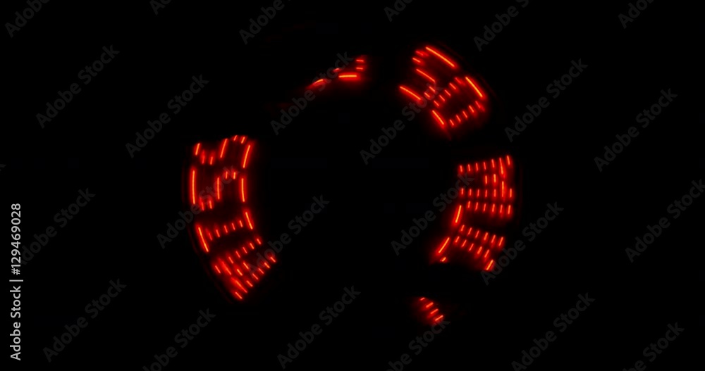 Digital text “Miss you so much” on red LED panel isolated on a black background Digital text “Miss you so much” on red LED panel isolated on a black background