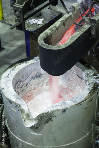 Принти на полотні factory shop for metal smelting