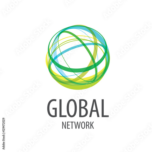 vector logo global network