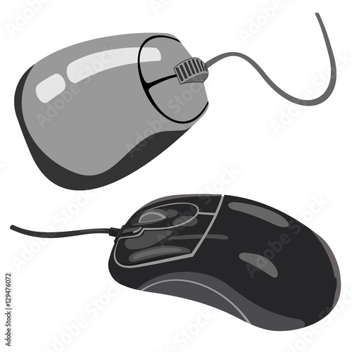 Two computer mouse