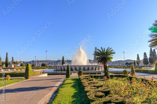 Jardim dos Jerónimos em Belém Lisboa
