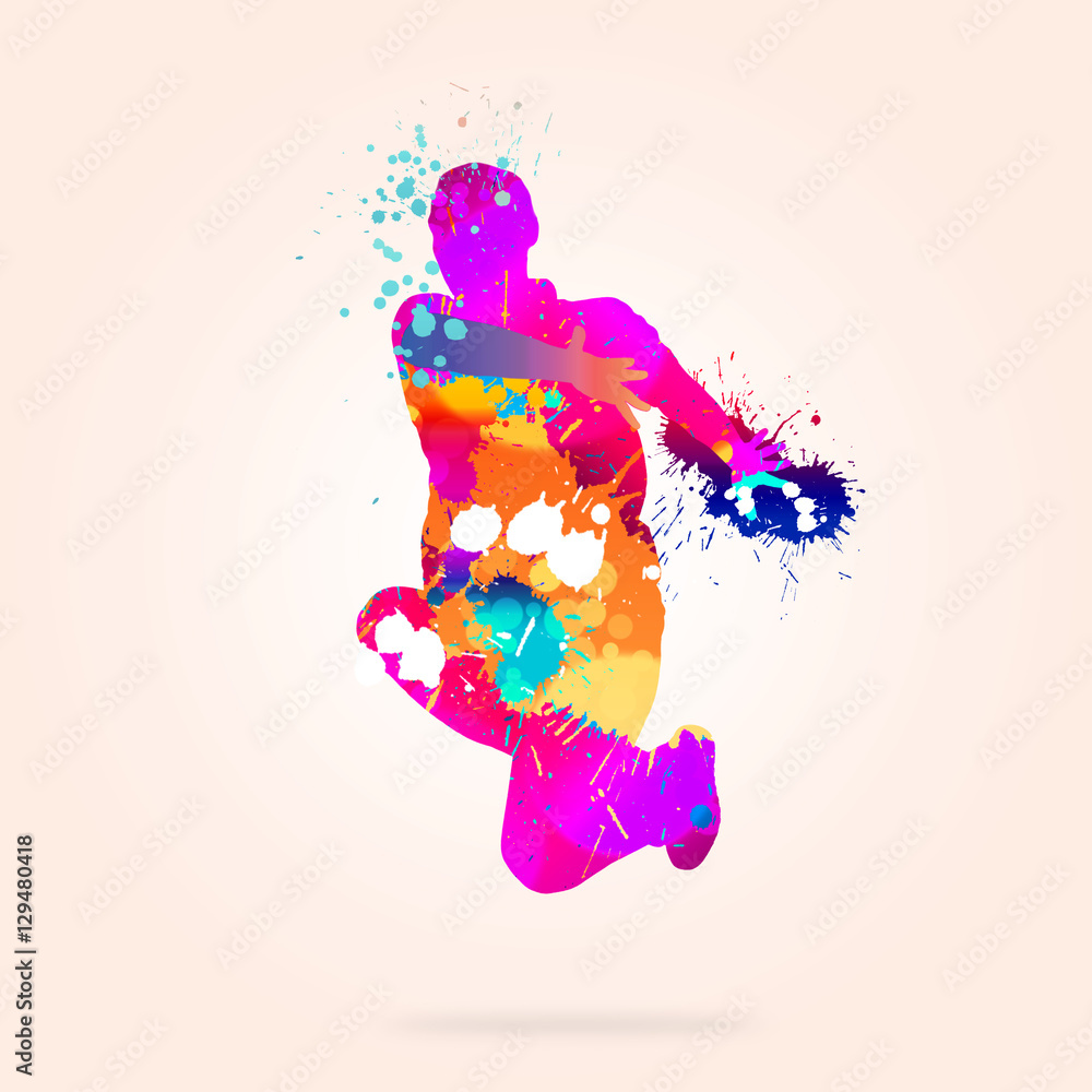 Obraz premium Abstract dancer