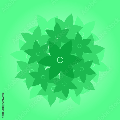 green nature illustration