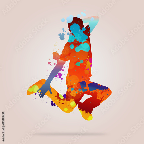 Abstract dancer
