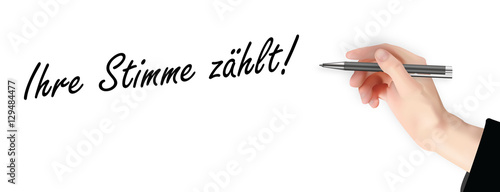 Ihre Stimme zählt!