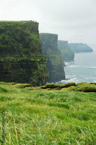 The Cliffs of Moher (Aillte an Moher) in County Clare, Ireland photo
