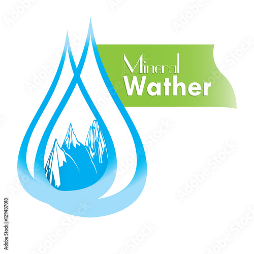 Mineral water logo