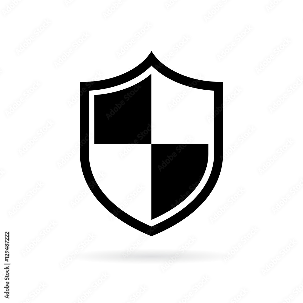 Shield vector pictogram Shield vector pictogram