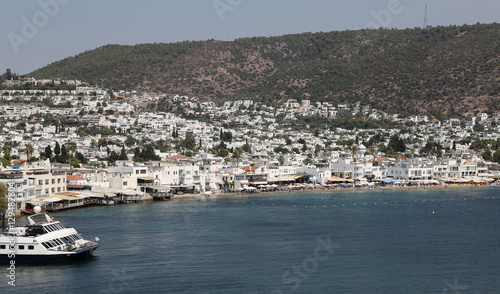 Bodrum Town in Aegean Coast of Mugla, Turkey