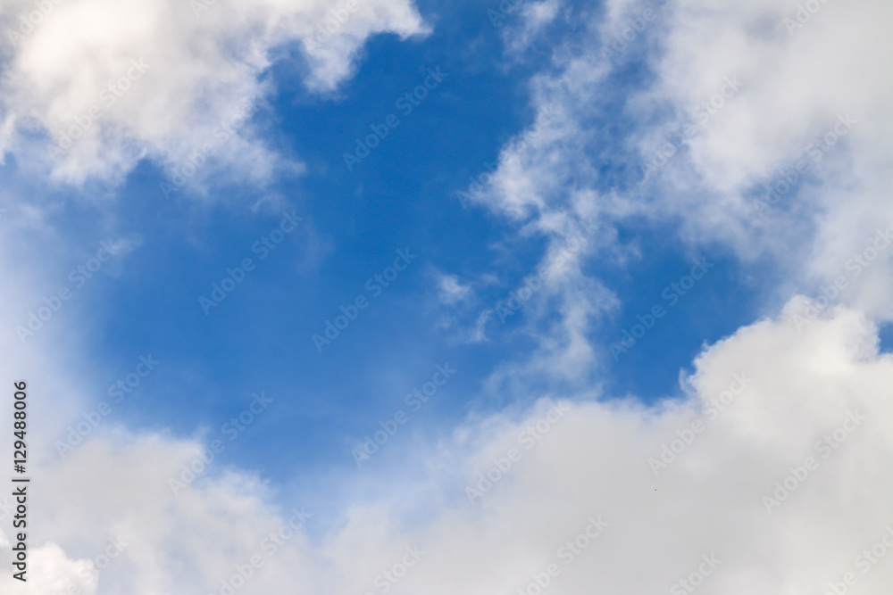 Obraz premium Sky with clouds