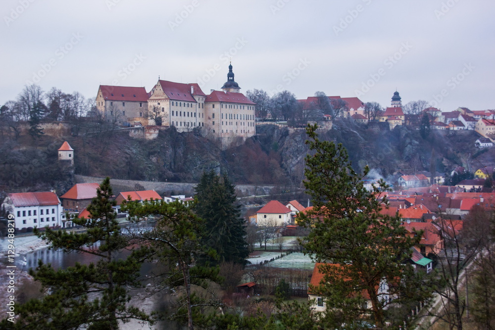 Castle Bechyne. Czech republic.