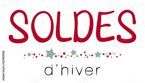 SOLDES D'HIVER ÉTIQUETTE