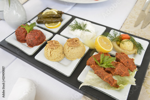 Turkish Appetizers 