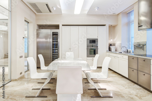 White luxury kitchen