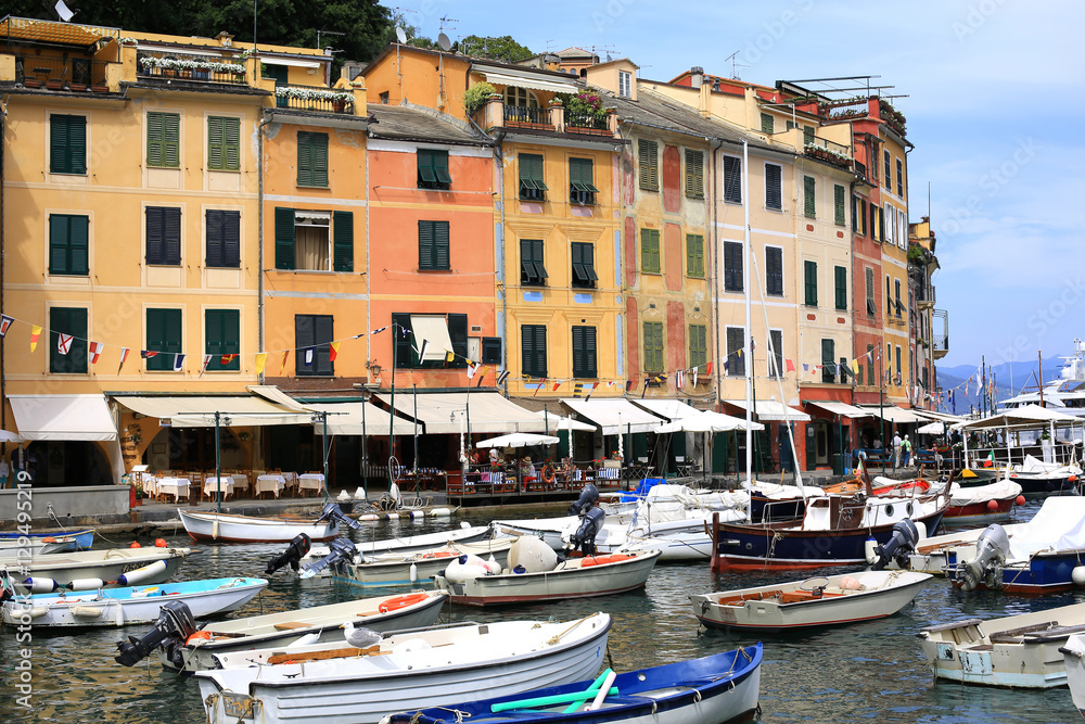 Beautiful Portofino in Liguria, Italy