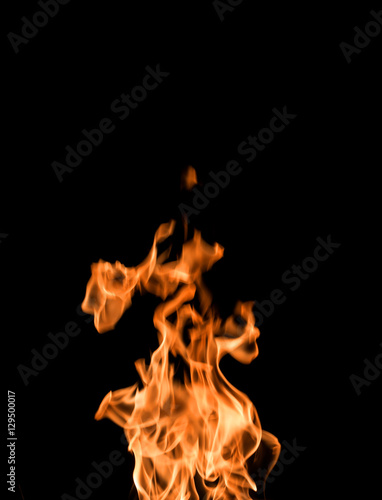 blaze fire flame texture background © hideto111