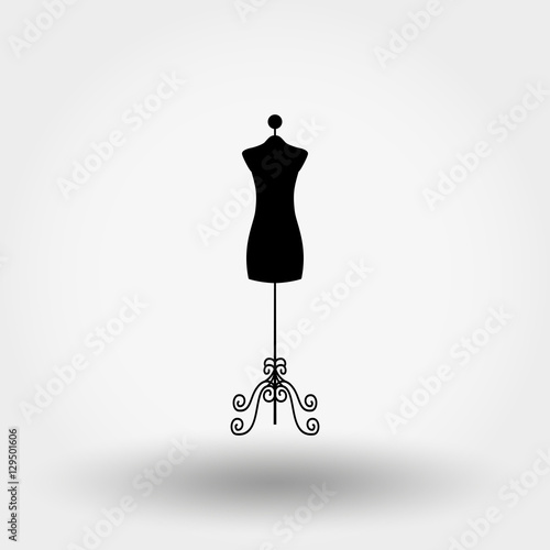 Vintage tailor mannequin.