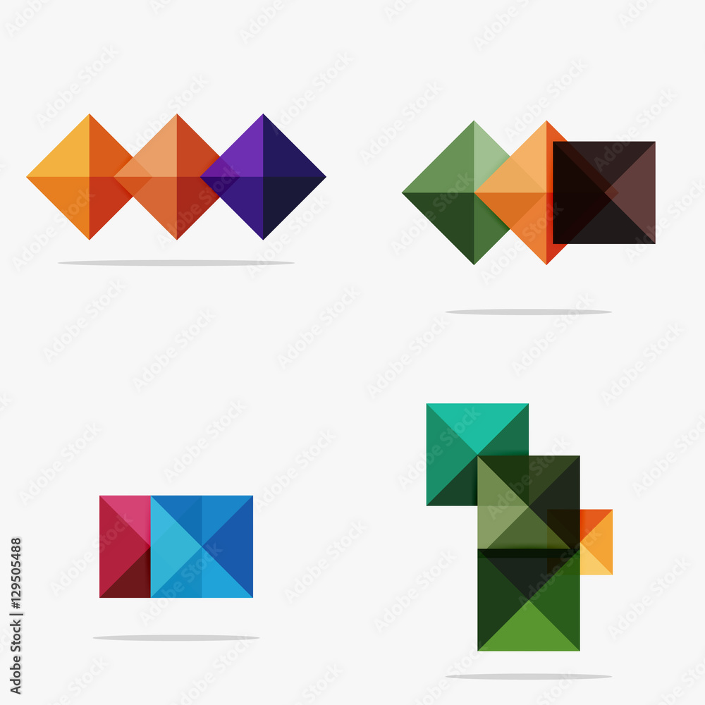 Vector blank abstract squares background Vector blank abstract squares background