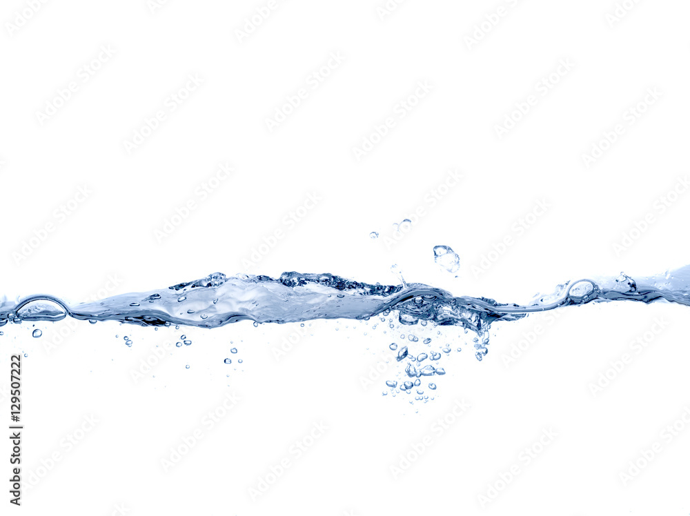 blue water splash isolated on white background blue water splash isolated on white background