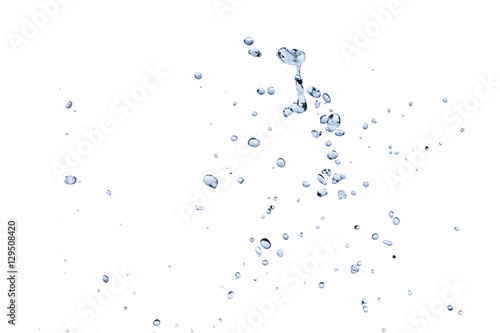 water splash isolated on background