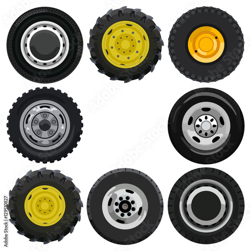 Land transport wheels